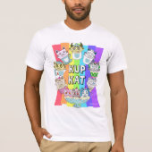 Kupkat rainbow T-shirt (Vorderseite)