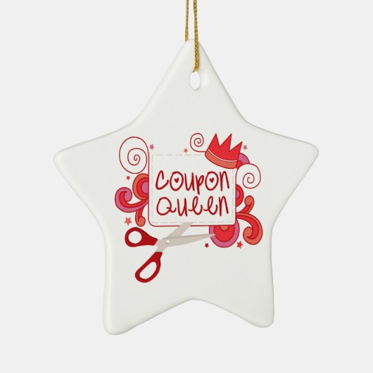 Kupon-Königin Keramikornament (Rechts)