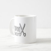 Kupon-Süchtiger Kaffeetasse (Vorderseite Links)