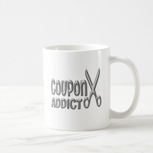 Kupon-Süchtiger Kaffeetasse (Rechts)
