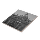 Kuppel der Basilika St Peters Rom Fliese (Seite)