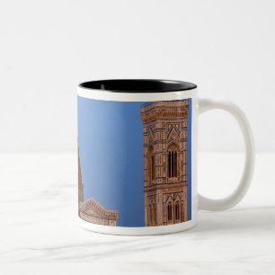Kuppel der Kathedrale Santa Maria del Fiore in war Zweifarbige Tasse