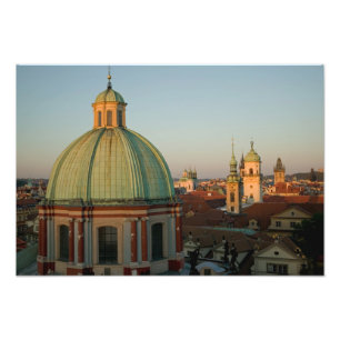 Kuppel der Kirche des Heiligen Franziskus, Prag, T Fotodruck