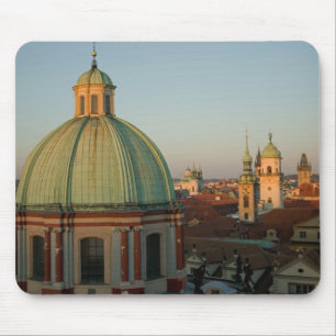 Kuppel der Kirche von Saint Francis, Prag, Tschech Mousepad