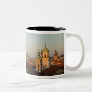 Kuppel der Kirche von Saint Francis, Prag, Tschech Zweifarbige Tasse