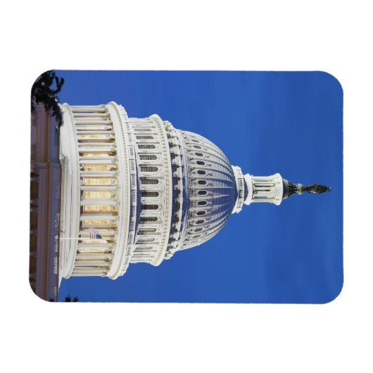 Kuppel der US-Hauptstadt Magnet (Horizontal)