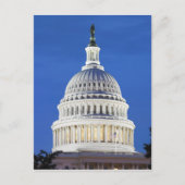 Kuppel der US-Hauptstadt Postkarte (Vorderseite)