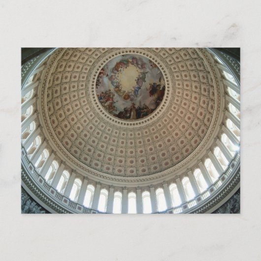 Kuppel der US-Hauptstadt Postkarte (Vorderseite)
