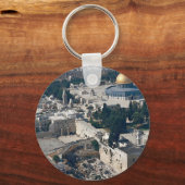 Kuppel des Felsen, Altstadt Jerusalem, Israel Schlüsselanhänger (Vorderseite)