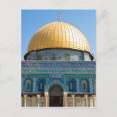 Kuppel des Felsen Jerusalem Postkarte (Vorderseite)
