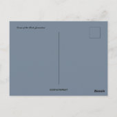 Kuppel des Felsen Jerusalem Postkarte (Rückseite)