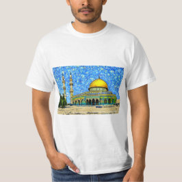 Kuppel des Felsens, Al-Aqsa auf einem T - Shirt