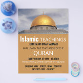 Kuppel des Felsens, islamische Lehrwerbung Flyer (Einzeln)