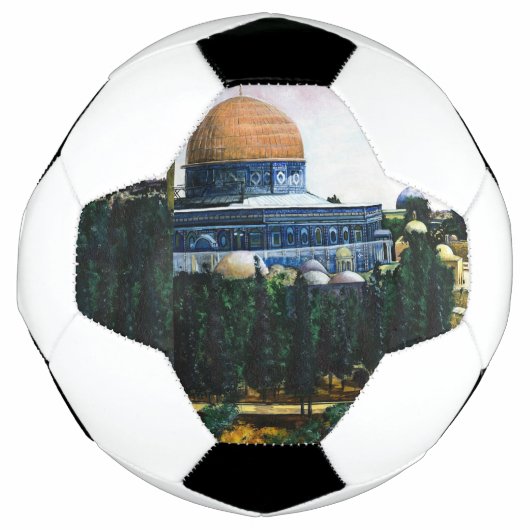 Kuppel des Felsens, Jerusalem Fußball (Vorderseite)