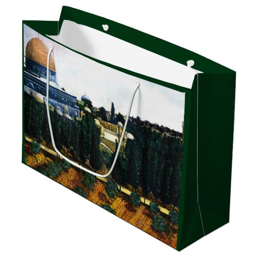 Kuppel des Felsens, Jerusalem Große Geschenktüte (Vorderseite Schrägansicht)