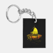 Kuppel des Felsens: Jerusalems ikonischer Schlüsse Schlüsselanhänger (Vorderseite links)