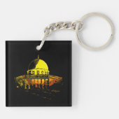 Kuppel des Felsens: Jerusalems ikonischer Schlüsse Schlüsselanhänger (Rückseite)