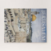 Kuppel des Felsens | Western Wall Plaza, Jerusalem Puzzle (Horizontal)