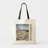 Kuppel des Felsens | Western Wall Plaza, Jerusalem Tragetasche (Vorne)