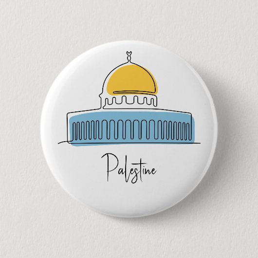 Kuppel des Rock Palestine Button (Vorderseite)