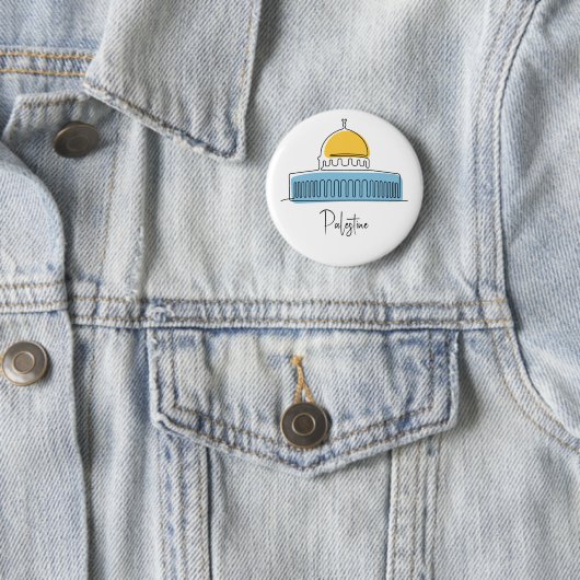 Kuppel des Rock Palestine Button (Beispiel)