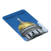 Kuppel des Vermont State House Magnet (Rechte Seite)