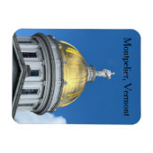 Kuppel des Vermont State House Magnet (Horizontal)