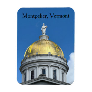 Kuppel des Vermont State House Magnet