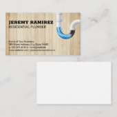 Kuppel | Holzkappen Visitenkarte (Vorne/Hinten)