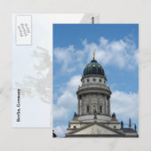 Kuppel in der Skyline Postkarte (Vorne/Hinten)