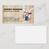 Kuppel | Klempner mit Schlüssel Visitenkarte (Vorne/Hinten)