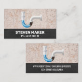 Kuppel | Rohrschlüssel Visitenkarte (Vorne/Hinten)