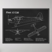 Kuppelflugzeug - Flugzeugkonzepte PD Poster (Vorne)