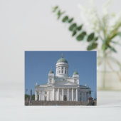 Kuppelkirche in Helsinki Postkarte (Stehend Vorderseite)