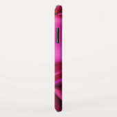 KUPPELLEICHT HERZSILK PINK FUCHSIA CLOTH MONOGRAMM Case-Mate iPhone HÜLLE (Hinten/Rechts)