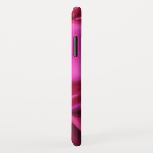 KUPPELLEICHT HERZSILK PINK FUCHSIA CLOTH MONOGRAMM Case-Mate iPhone HÜLLE (Hinten/Rechts)