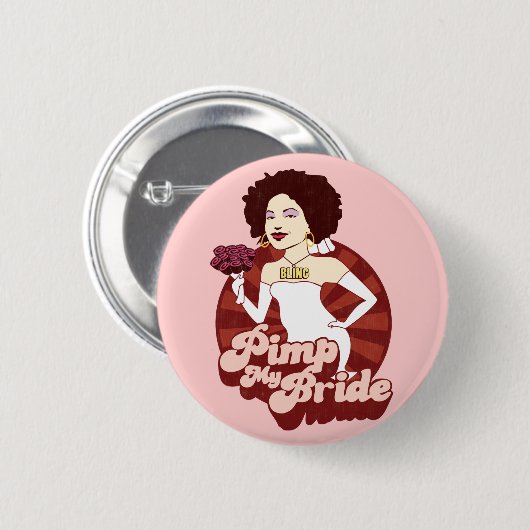 Kuppeln meine Braut Button (Vorne & Hinten)