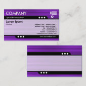 Kuppelzug - Lila gebürstete Textur Visitenkarte (Vorne/Hinten)
