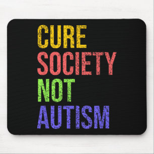 Kur Gesellschaft nicht Autismus Bewusstsein Akzept Mousepad