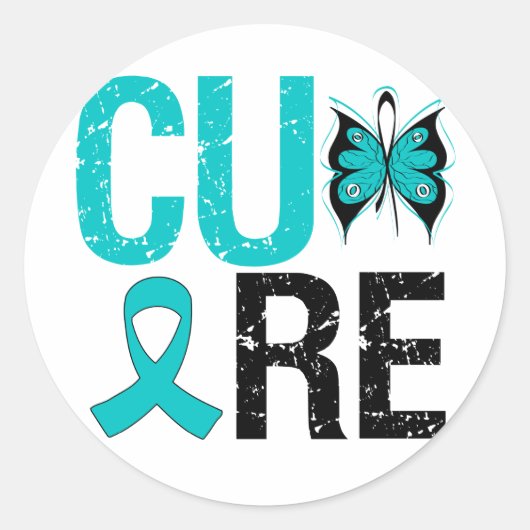 Kur PCOS Runder Aufkleber (Vorderseite)