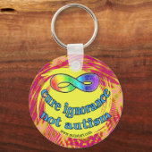 Kur Unwissenheit nicht Autismus Schlüsselanhänger (Vorderseite)