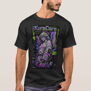 KuraCore Engel Micro Mosaik 3D Cyber T-Shirt