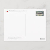 Kurama-dera (Kinone-michi tree roots road) ポストカード Postkarte (Rückseite)