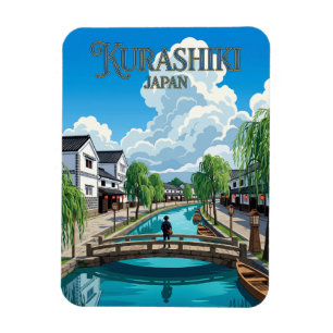 Kurashiki Bikan Historisches Viertel Japan Magnet