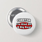 Kurator ... Big Deal Button (Vorne & Hinten)