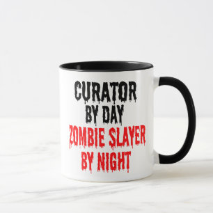 Kurator Zombie Joke Tasse