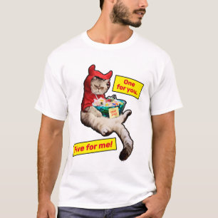Kurbelbauchkatze T-Shirt