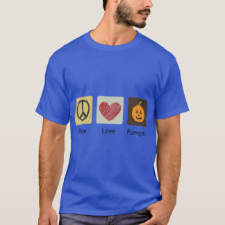 Kürbis-App-Symbole T-Shirt