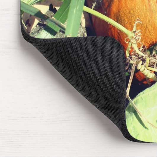 Kürbis auf die Weinnatur Mousepad (Ecke)