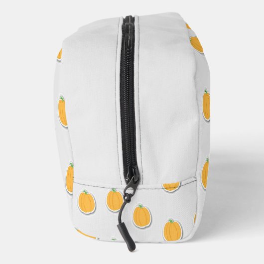 Kürbis auf grau waschbeutel (Rechts)